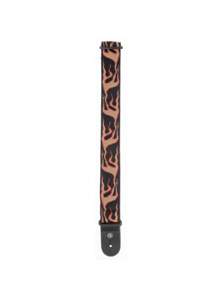 PW50F01 Woven Guitar Strap, Fluid Flames, зображення 3