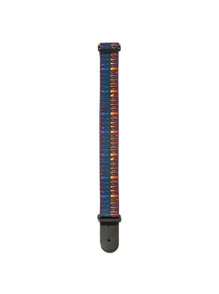 PW50W02 Woodstock Guitar Strap, Peace, Love, and Music, зображення 3