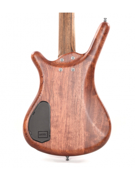 Teambuilt Pro Series Corvette Bubinga, 5-String, Active (Natural Transparent Satin), зображення 4