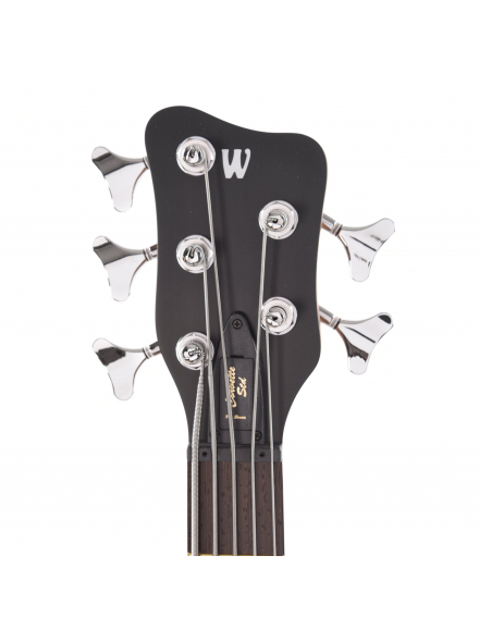 Teambuilt Pro Series Corvette Bubinga, 5-String, Active (Natural Transparent Satin), зображення 5