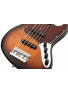 MetroLine 21-Fret Vintage J/J Bass, Alder, 5-String ('59 Burst Transparent High Polish), зображення 4