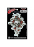 GT77008 GUITAR TATOO, DAGGER ROSE SKULL, зображення 1