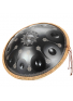 HP22I10N-Mandala Black - Handpan Drum 22", зображення 1