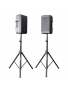 RI-SPKRSTDSET-200-AL - Aluminum Tripod Speaker Stand Set with Bag, зображення 9