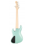 MetroLine 21-Fret Vintage J/J Bass, Alder, 5-String (Solid Sage Green Metallic Satin), зображення 7