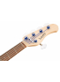 MetroLine 21-Fret Vintage J/J Bass, Alder, 5-String (Solid Sage Green Metallic Satin), зображення 4