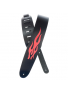 PW25L-FLME Icon Collection Guitar Strap, Red Flame, зображення 1 | JAM PW25L-FLME Icon Collection Guitar Strap, Red Flame, зображення 1