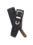 PW25LBB00 Belt Buckle Leather Guitar Strap, Black, зображення 1 | JAM PW25LBB00 Belt Buckle Leather Guitar Strap, Black, зображення 1