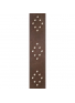 PW25VNRD01DX Blasted Leather Guitar Strap, Brown with Brass Rivets, зображення 2 | JAM PW25VNRD01DX Blasted Leather Guitar Strap, Brown with Brass Rivets, зображення 2