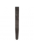 PW25VNRR00DX Blasted Leather Guitar Strap, Black with Brass Rivets, зображення 3
