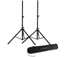 RI-SPKRSTDSET-200-AL - Aluminum Tripod Speaker Stand Set with Bag, зображення 1