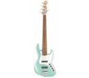 MetroLine 21-Fret Vintage J/J Bass, Alder, 5-String (Solid Sage Green Metallic Satin), зображення 1