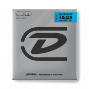 Dunlop DBMMS45125 MARCUS MILLER SUPER BRIGHT BASS STRINGS 5-STRING (45-125), зображення 1