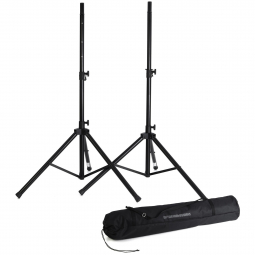 RI-SPKRSTDSET-200-AL - Aluminum Tripod Speaker Stand Set with Bag, зображення 1