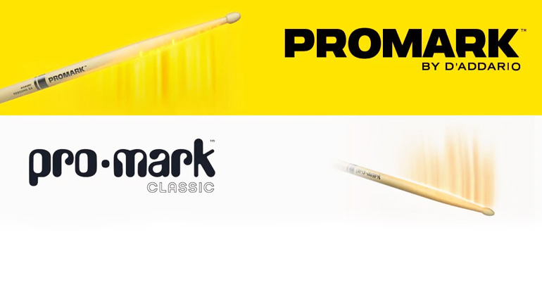 Promark - широкий асортимент барабанних паличок, щіток і паличок для перкусії